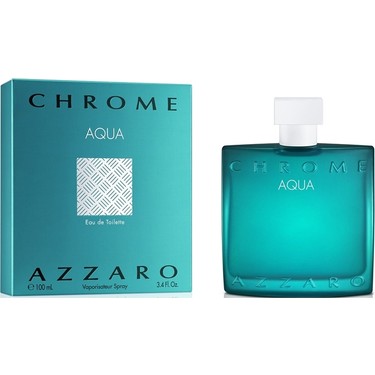 Azzaro Chrome Aqua EDT Men's Perfume 100 ml - Aegean Vibe