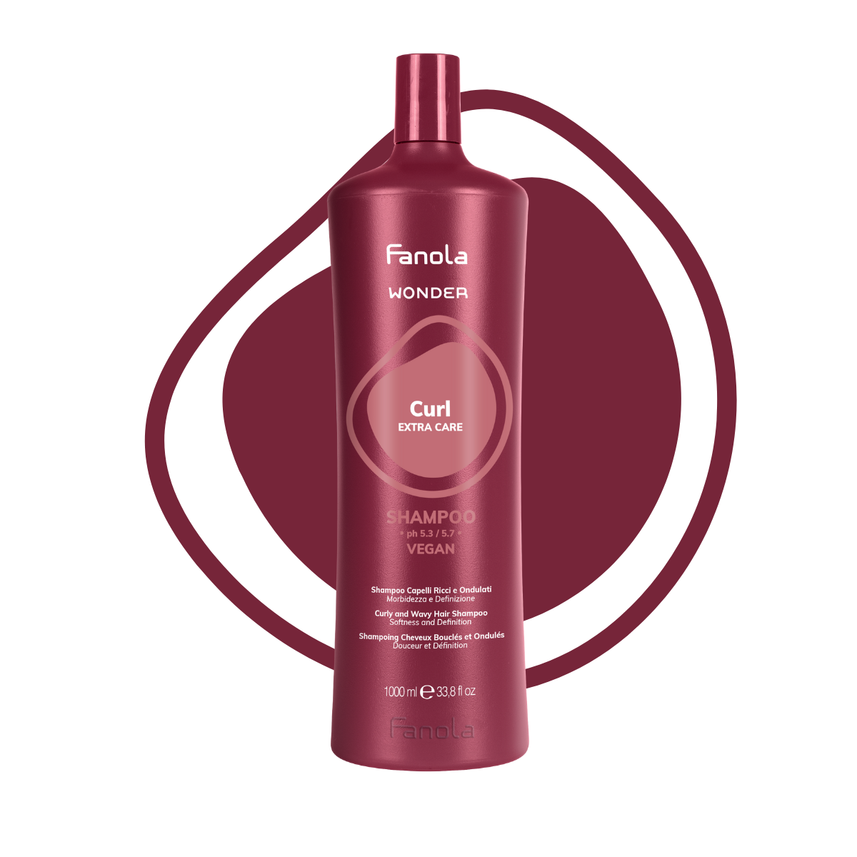 Fanola Wonder Curl Shampoo For Curly Hair 1000 Ml