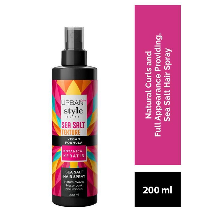 Urban Care Style Guide Sea Salt Texture Vegan Formula Hair Spray 200 ml