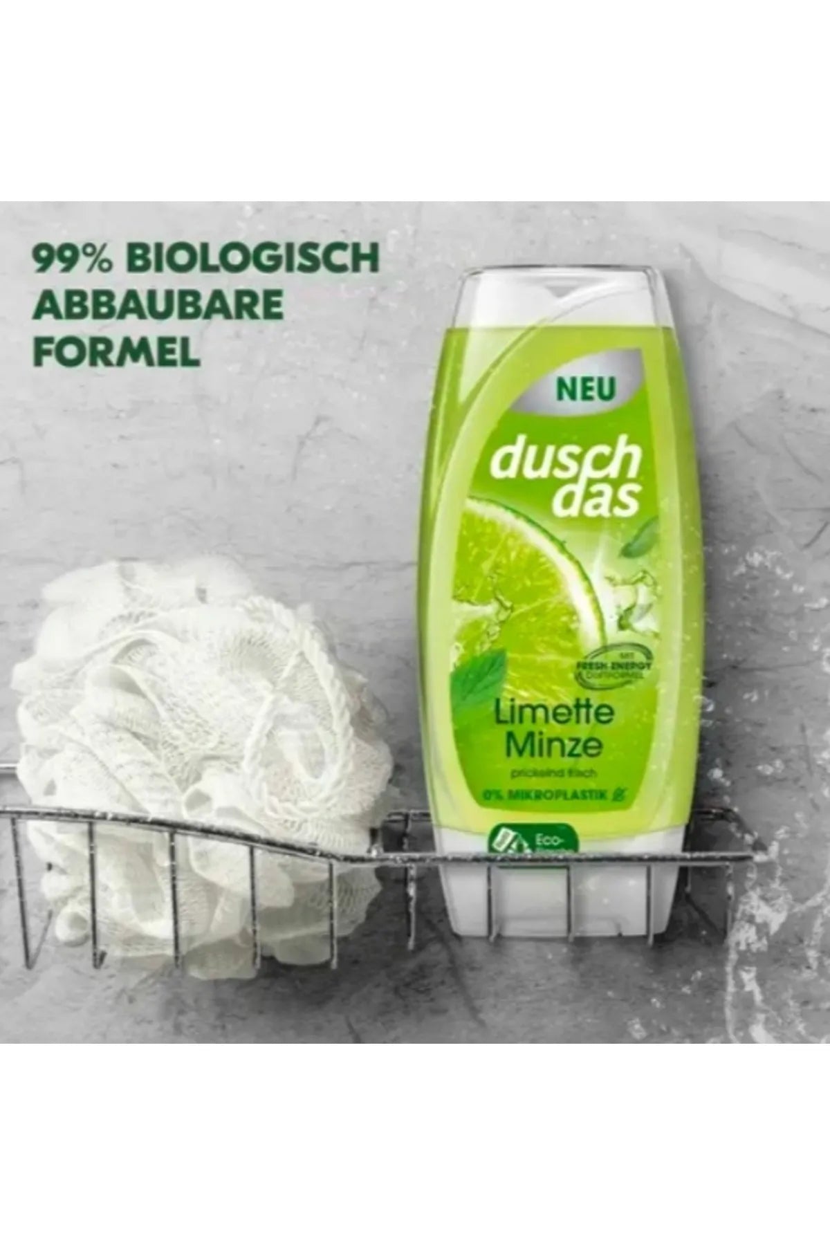 Duschdas Limette Minze Spacious Quality Fresh Energy from Germany(3 piece -250×3:750 ml) - Aegean Vibe