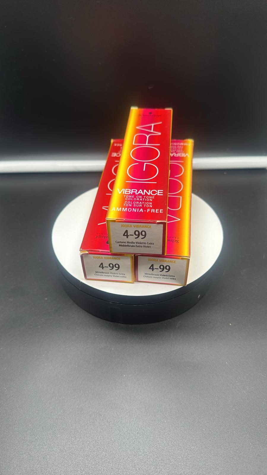 Schwarzkopf IGORA VIBRANCE 4-99 (60MLX3)