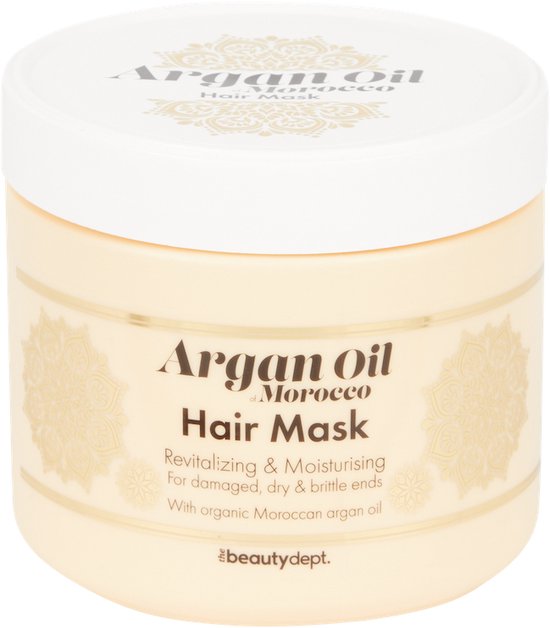 The BeautyDept. Argan Oil Morocco Revitalizing and Moisturising Hair Mask 500 ml