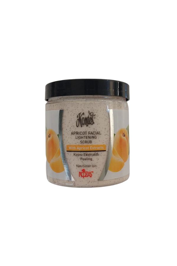 Kontes Apricot Facial Lightening Scrub 250 gr - Aegean Vibe