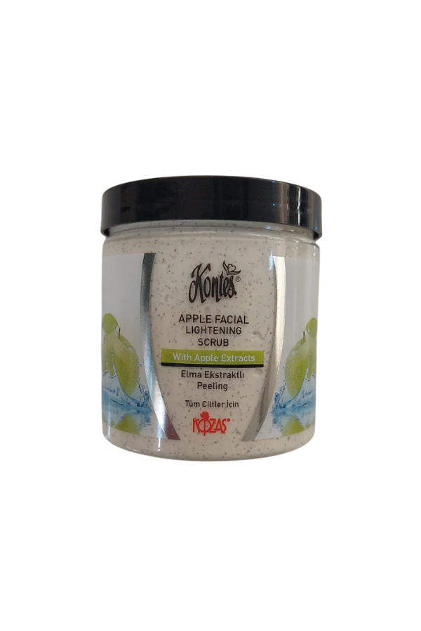 Kontes Apple Facial Lightening Scrub 250 gr - Aegean Vibe