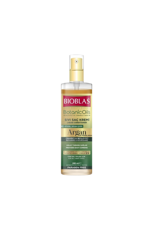 BIOBLAS Botanic Oils Argan Liquid Conditioner Repairing & Nourishing 200 ml