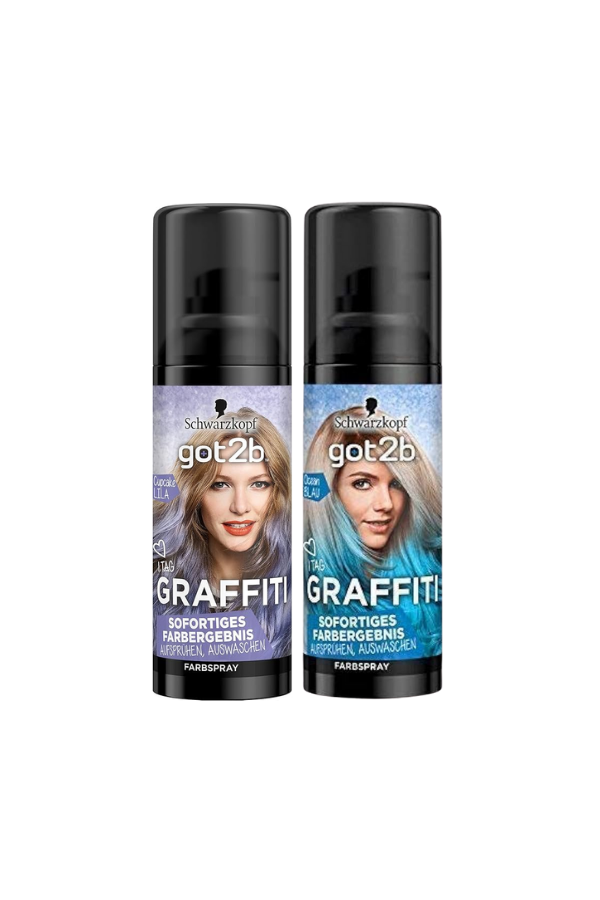 Schwarzkopf Got2b Graffiti Spray 120 ml/purple and blue - Aegean Vibe
