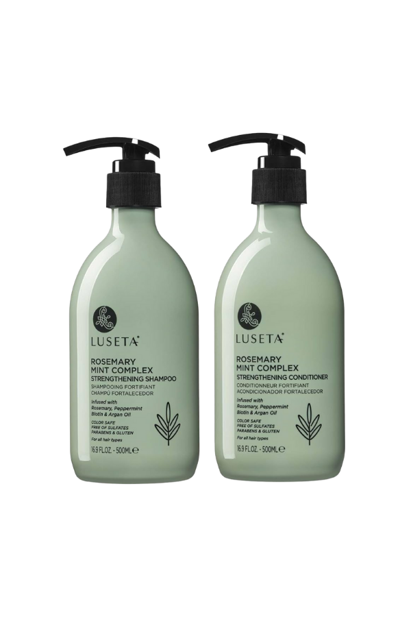 Luseta Rosemary & Mint Duo Pack – Shampoo & Conditioner for all Hair Types 500 ml each