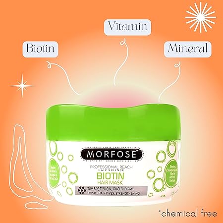 Morfose Biotin Strengthening Hair Mask 500 ml