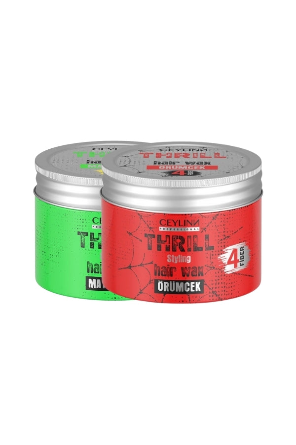 CEYLINN Thrill Fiber Spider Wax 150 ml + CEYLINN Thrill Matte Wax 150 ml - Aegean Vibe