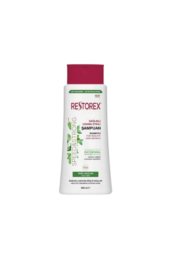 Restorex Speed & Strong Shampoo for Healthy Hair Growth for Dry & Damaged Hair 500 ml