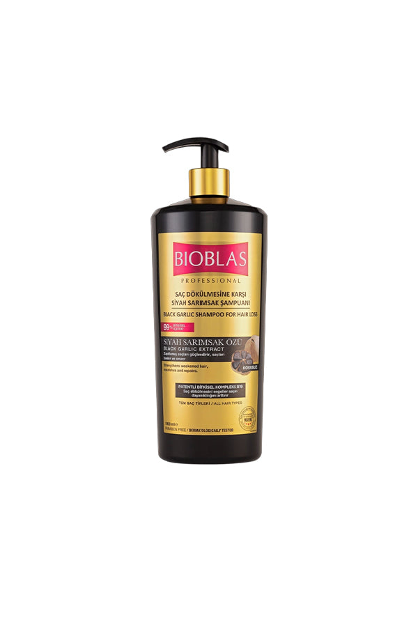 BIOBLAS Black Garlic Shampoo 1000 ml - Aegean Vibe