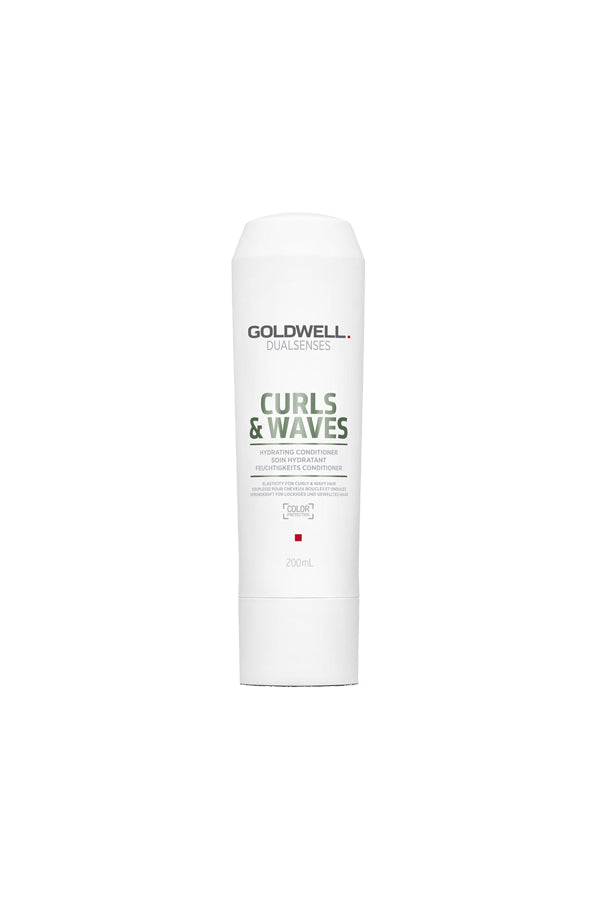 GOLDWELL Dualsenses Curls & Waves Curly Twist Hydrating Conditioner 200 ml – Nourishment & Definition for Curls