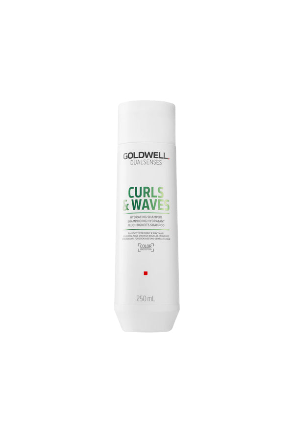 GOLDWELL Dualsenses Curls & Waves Moisturising Shampoo 250 ml – Gentle Cleanse & Care for Curls
