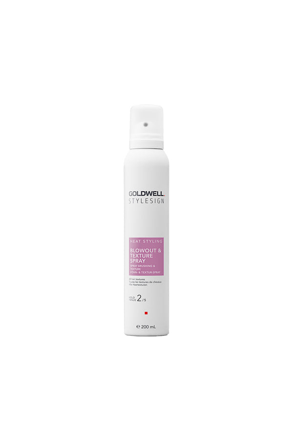 Goldwell StyleSign Heat Styling Blowout & Texture Spray 2/5 – Heat Protection & Styling Volume Spray