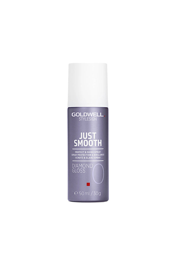 Goldwell StyleSign Just Smooth Diamond Gloss Spray 3x50 ml – Shine & Protection Finishing Spray Set