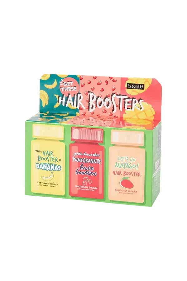 GET THESE - Hair Repair Serum: Moisturising, Nourishing, Soothing, Banana, Pomegranate, Strawberry, No Rinse, Vegan Formula, All Hair Types, 3 x 60ml