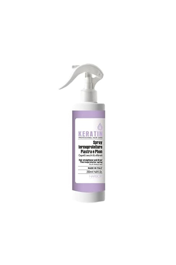 Harbor Keratin Hair Straightener and Dryer Thermoprotector Spray for Dry & Lifeless Hair 200 ml