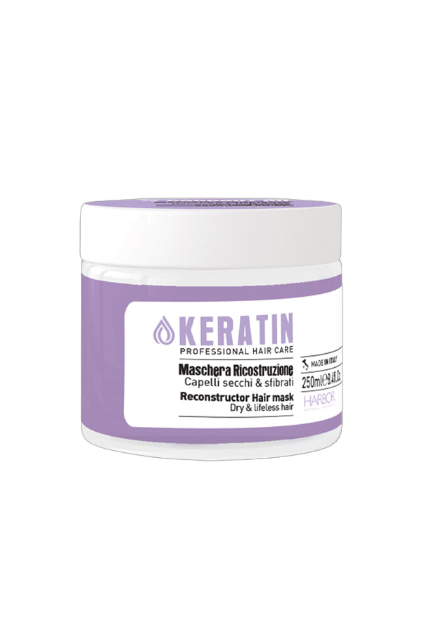 Harbor Keratin Reconstructor Hair Mask for Dry & Lifeless Hair 250 ml - Aegean Vibe