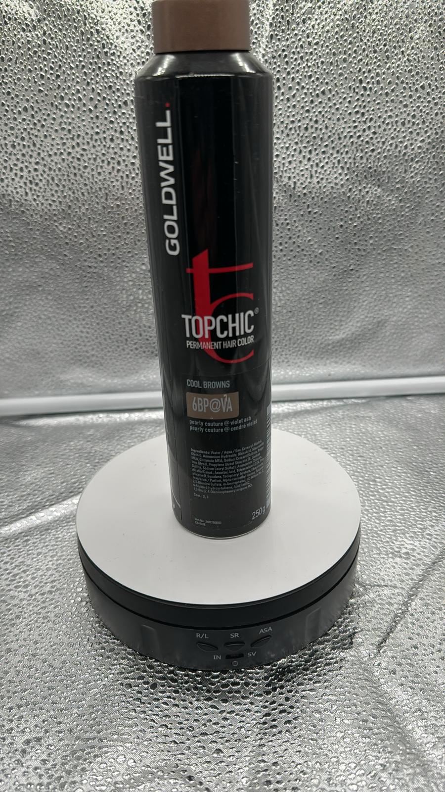 GOLDWELL TOPCHIC PERMANENT HAIR COLOR Cool Browns 6BP@VA pearly couture@violet ash