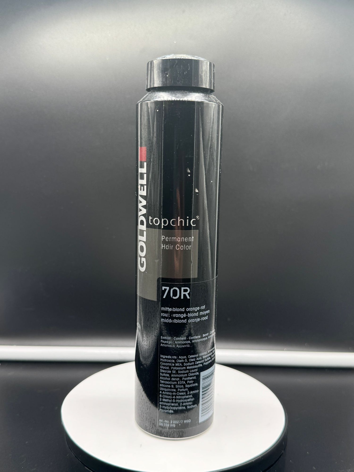 GOLDWELL TOPCHIC PERMANENT HAIR COLOR 7OR  middle blonde orange rot 250ml