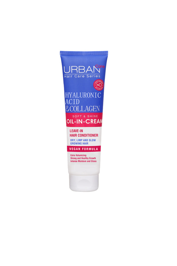 Urban Care Hair Care Series Hyaluronic Acid & Collagen Soft and Shine Oil-In-Cream 150 ml - Aegean Vibe