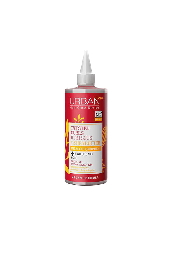 Urban Care Hair Care Series Twisted Curls Hibiscus & Shea Butter Micellar Shampoo 340 ml - Aegean Vibe
