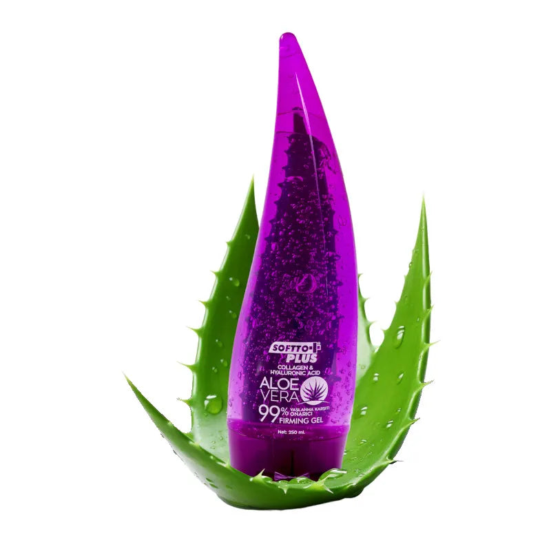 SOFTTO PLUS Aloe Vera Hyaluronic Acid & Collagen Firming Gel 250 ml - Aegean Vibe