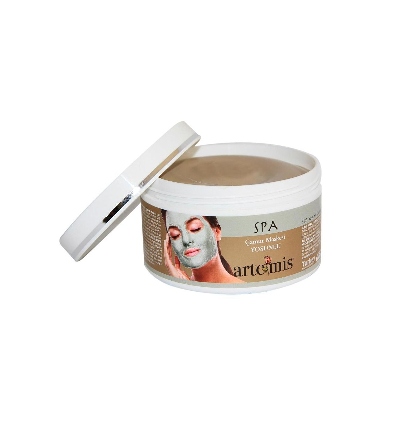 Kontes Artemis Spa Mud Mask Mossy 450 gr - Aegean Vibe
