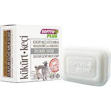 SOFTTO PLUS Sulfur Goat Milk Beauty Soap 100 gr - Aegean Vibe
